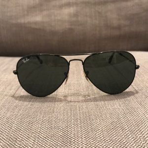 Ray Ban Black Aviators